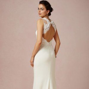 BHLDN Badgley Mischka wedding dress
